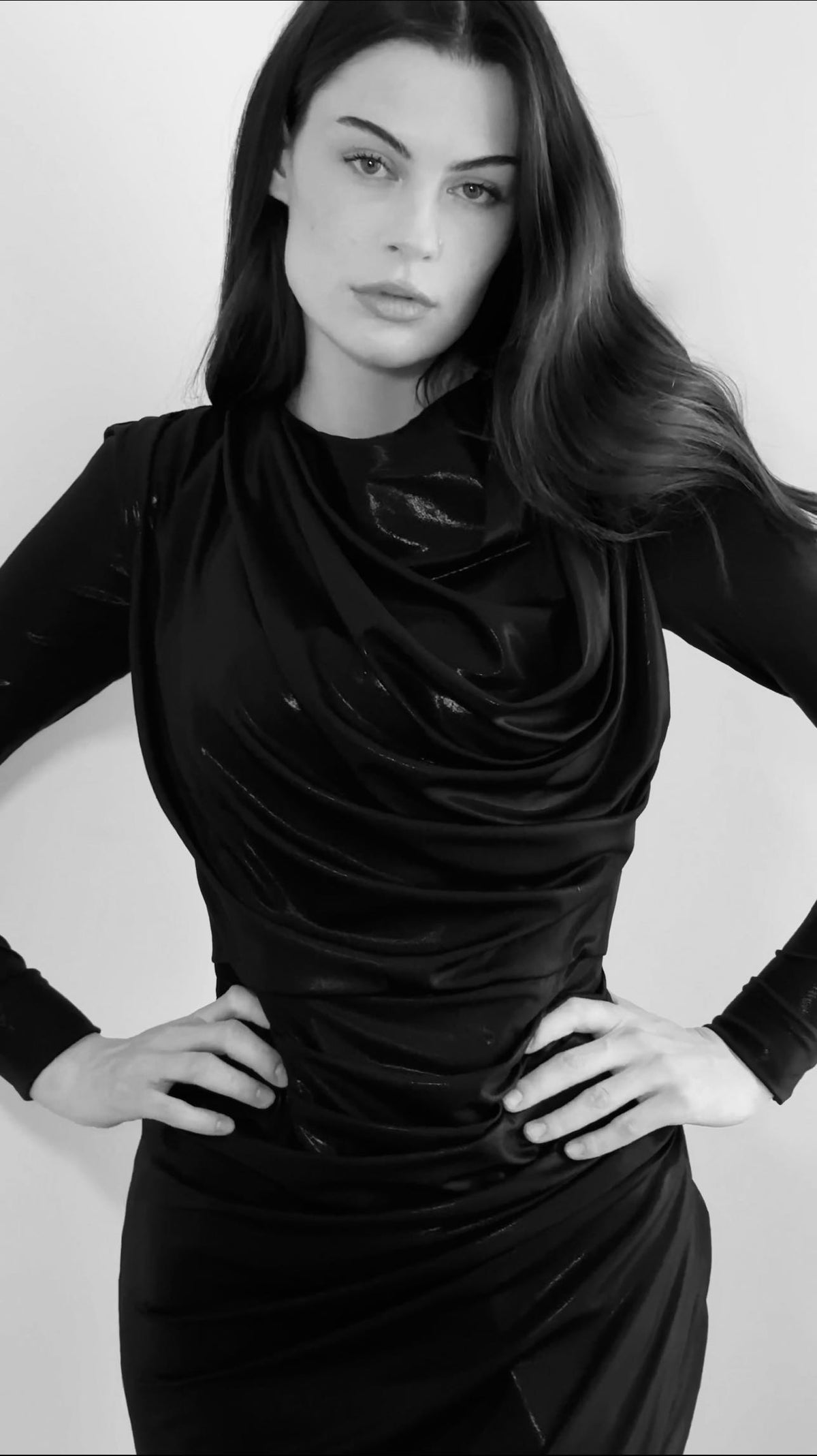 Black Dress With Sleeves