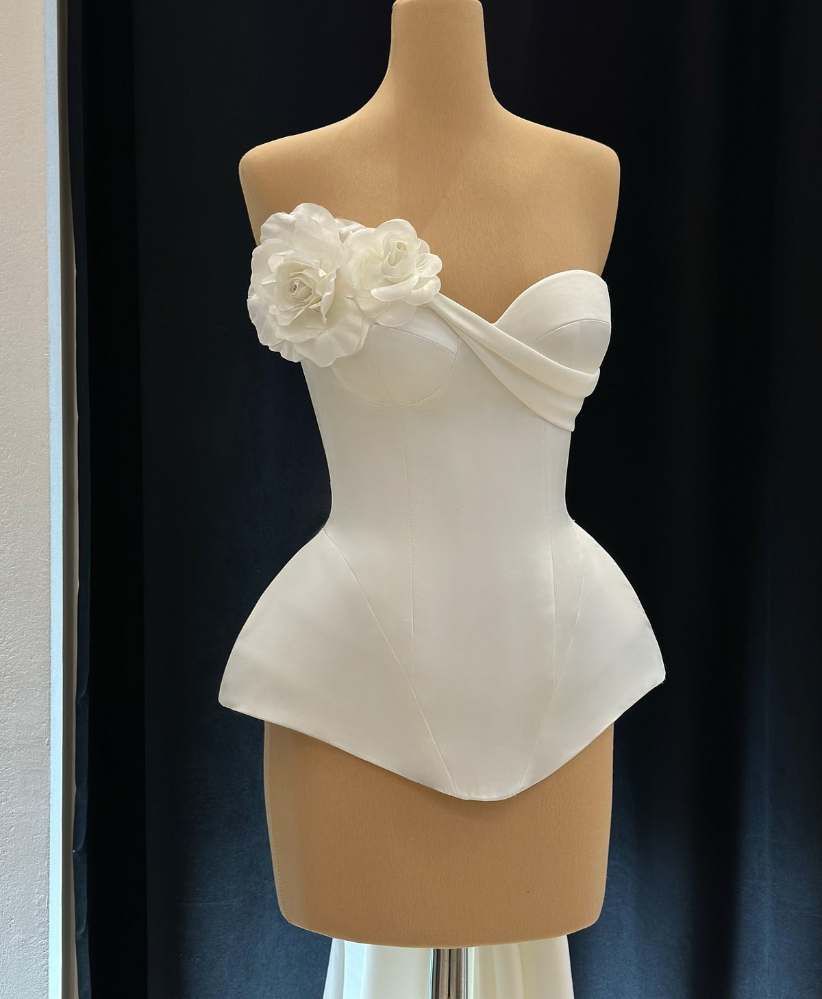 White Corset Dress