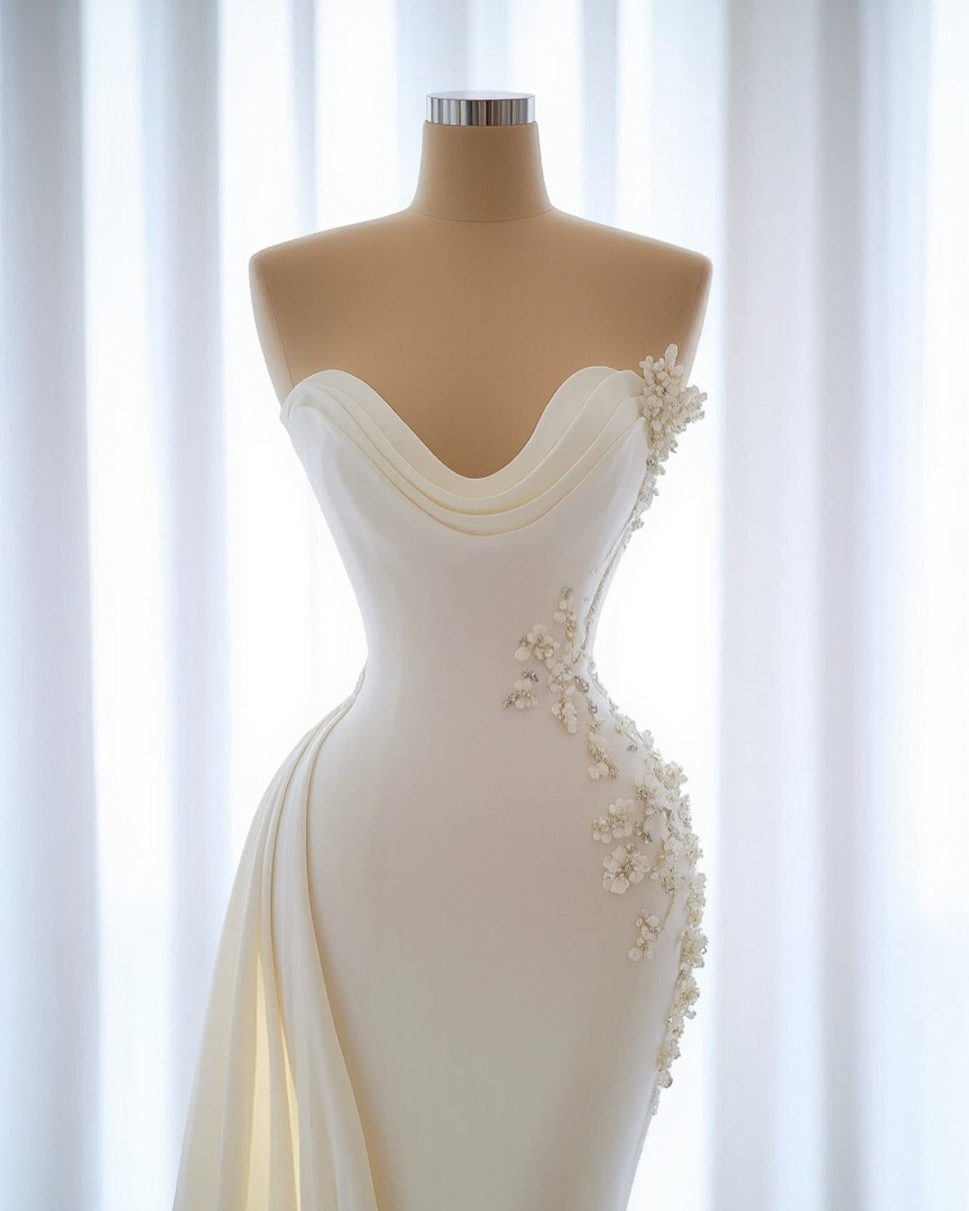 Corset White Dress