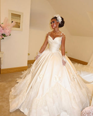 Cream Wedding Dress