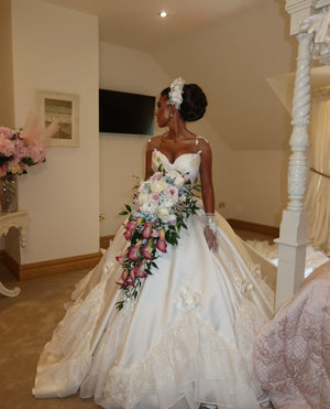 Cream Wedding Dress