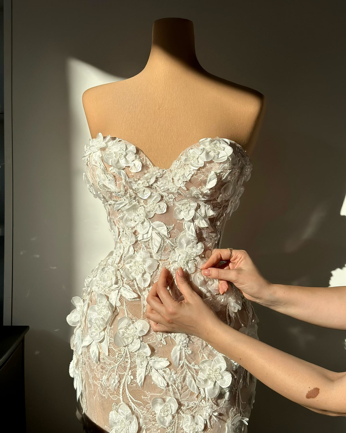 Floral Wedding Dress