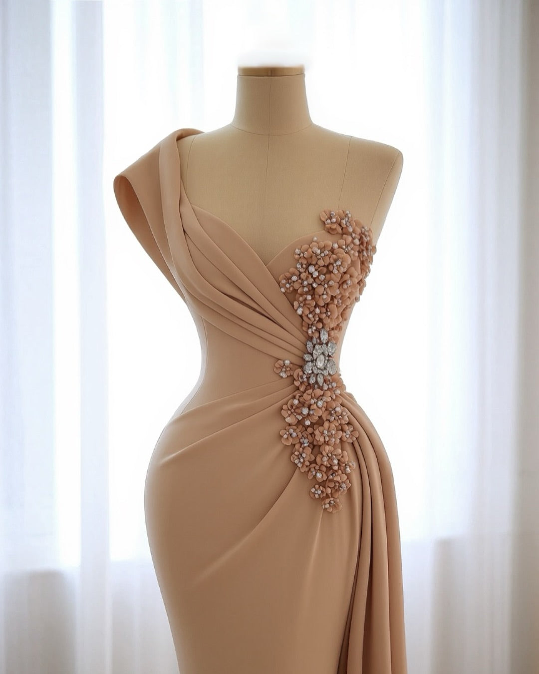 One Shoulder Gown