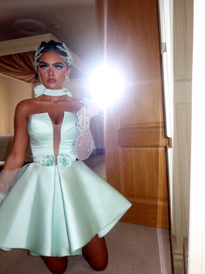 Short Mint Dress